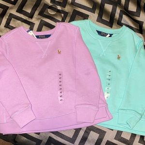 NWT! Toddler 4T POLO Ralph Lauren Sweatshirt. 2 for the price of 1 🎉